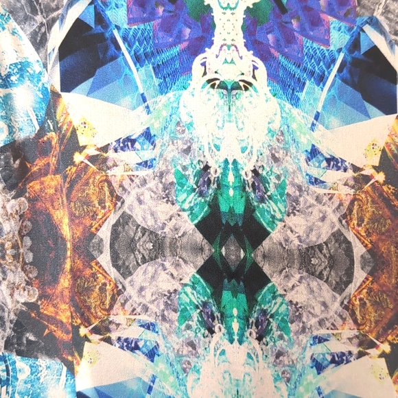 Leifsdottir Silk Jewel Printed Minidress - Picture 5 of 8